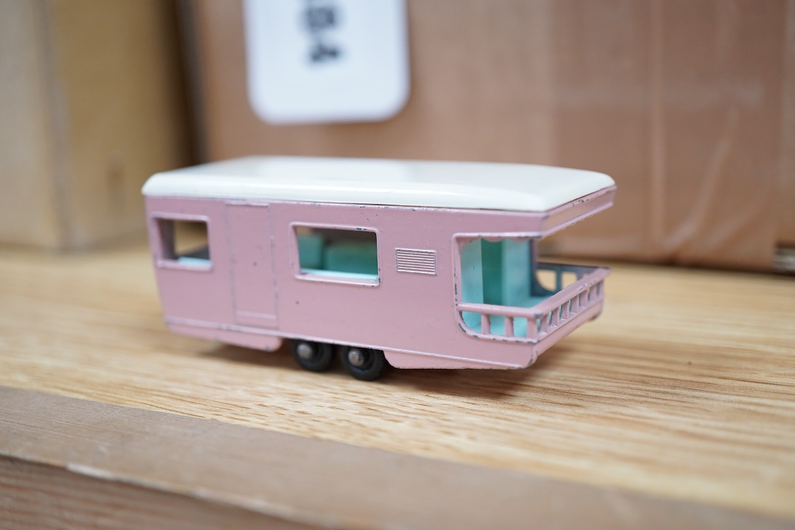 Eighty-eight 1960s/70s Matchbox Series 1-75 regular wheels vehicles including; cars, commercial vehicles, plant vehicles, racing cars, military vehicles, tractors, etc.